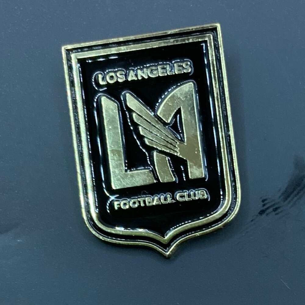 Los Angeles Football Club LAFC Crest Label Pin